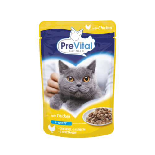 PREVITAL Mokra karma dla kota Kurczak w sosie 100g