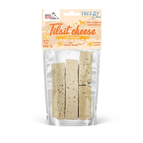 SYTA MICHA 100% liofilizowany ser tylżycki dla psa FREEZY Pure 100g
