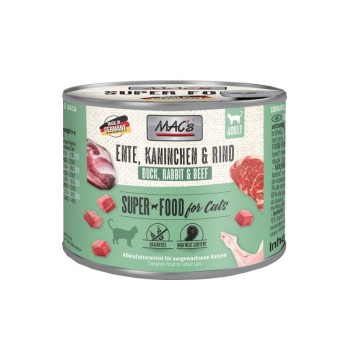 MAC'S CAT Mokra karma dla kota Kaczka, królik i wołowina 200g