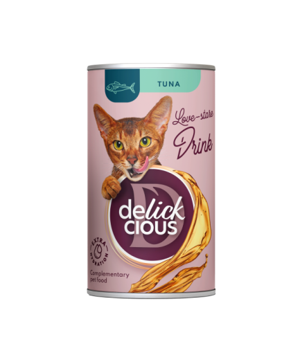 IdeaPet C4P Uzupełniająca karma dla kotów napój z tuńczykiem 140g Delickcious