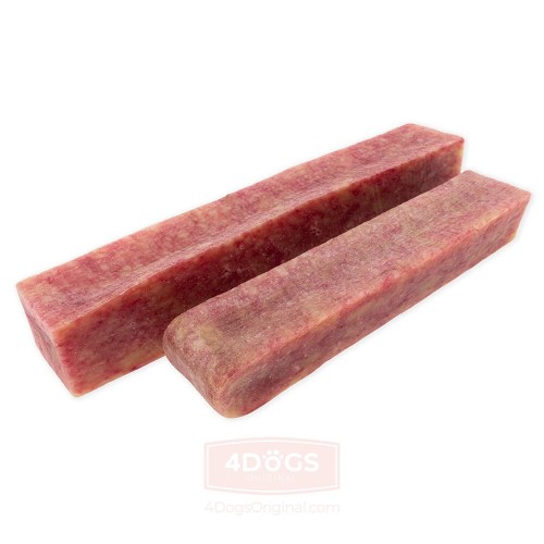 4DOGS Gryzak Ser himalajski dla psa Chhurpi Truskawkowy XXL