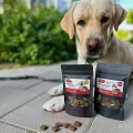 4DOGS Nadziewane ciasteczka dla psa - kolagen TRESERKI 60g