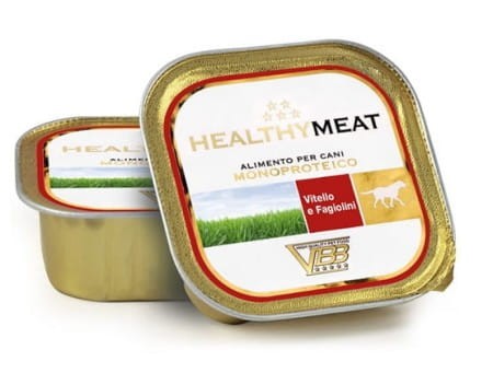 Healthy Meat karma mokra dla psa Cielęcina i zielona fasolka Monoproteina 150g