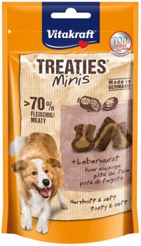 Vitakraft Treaties Minis wątróbka – soczyste przysmaki dla psa 48g