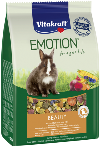 Vitakraft Emotion Beauty dla królika – Sucha karma premium 600g