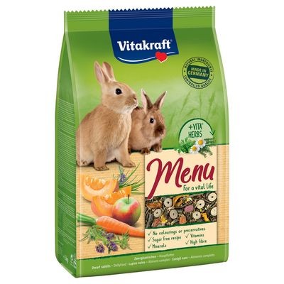 Vitakraft Menu Vital – karma dla królika 1kg