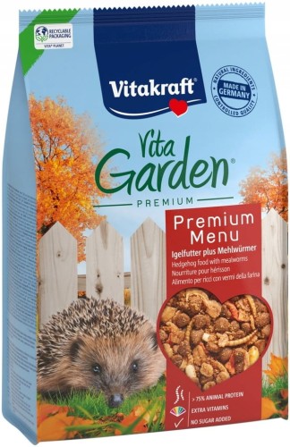 VITAKRAFT Premium Menu pokarm sucha karma dla jeży 600g