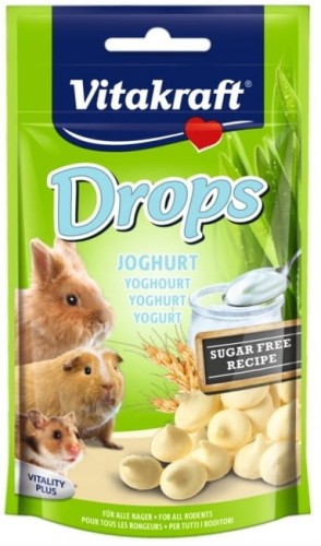 VITAKRAFT DROPS JOGURT Przysmak dla gryzoni 75g