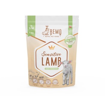 Bemo Sensitive Lamb Hipoalergiczna karma sucha dla psa z jagnięciną S/M 1kg