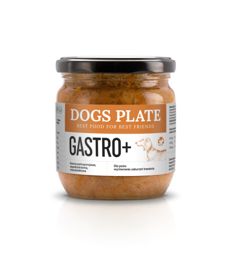 Dogs Plate Vet Gastro+ Karma z Kangura dla psów wrażliwych 360g