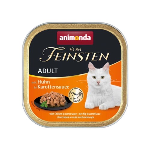 Animonda Vom Feinsten mokra karma dla kota łosoś w ziołowym sosie 100g