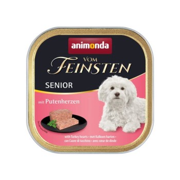 Animonda Vom Feinsten mokra karma dla starszych psów Serca Indyka 150g