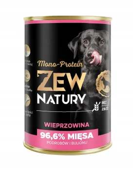 ZEW NATURY MONO-PROTEIN Mokra karma dla psa z Wieprzowiną 400g