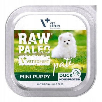 Raw Paleo Duck Pate – Karma pasztet dla szczeniąt małych ras Kaczka 150g