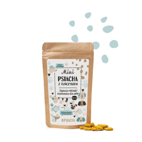 Mini Psiacha – Przysmaki dla psa treningowe ciasteczka z Tuńczykiem 80g