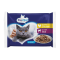 PREVITAL Mokra karma dla kota Kurczak i cielęcina w sosie 4 x 100g