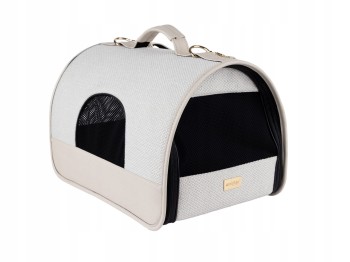 Amiplay Transporter dla psa Milano rozmiar M Kremowy