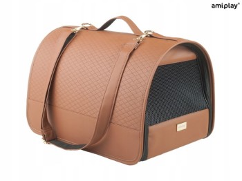 Amiplay Transporter dla psa New York rozmiar M Brązowy