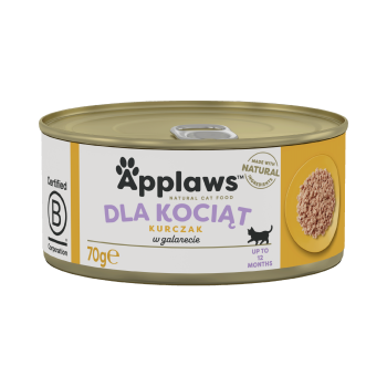 APPLAWS Cat Kitten pierś z kurczaka dla kociąt 70g