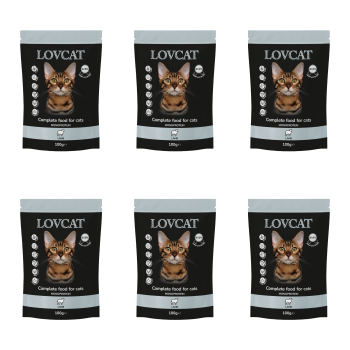 LOVCAT Pure Lamb Mokra karma kota Jagnięcina mono saszetka 6x100g ZESTAW
