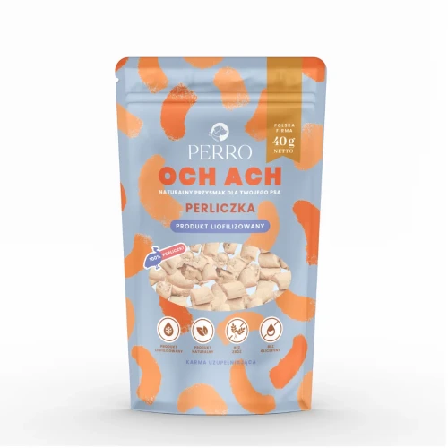 PERRO OCH ACH Przysmaki liofilizowane dla psa Perliczka 40g