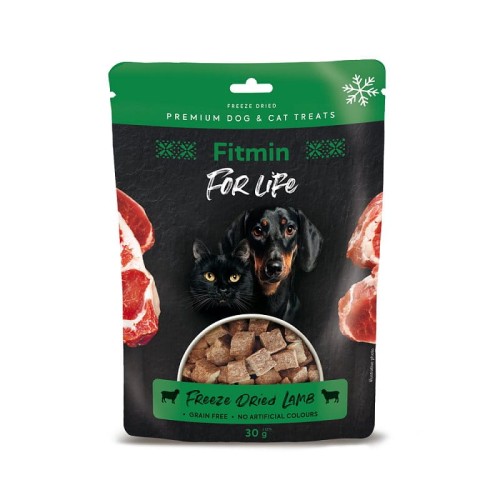 FITMIT FFL dog&cat – Naturalny przysmak dla psów i kotów Jagnięcina 30g