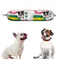 TROPI kiełbasa dla psa z drobiem mokra karma baton 900g