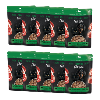 FITMIN FFL dog&cat Naturalny przysmak dla psa kota Jagnięcina 10x30g ZESTAW