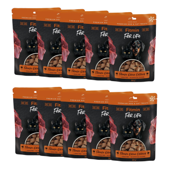 FITMIN FFL dog&cat Naturalny przysmak dla psa i kota Struś 10x30g ZESTAW