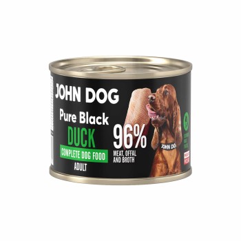 John Dog Pure Black Pheasant Adult – Mokra karma dla psa z Kaczką 200g