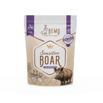 Bemo Sensitive Boar hipoalergiczna karma sucha dla psa z dzikiem S/M 1kg