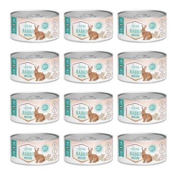 Bemo Cat Rabbit - Puszka Karma mokra dla kota z królikiem 12x185g ZESTAW