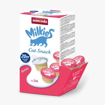 Animonda Milkies Cat Snack Beauty Mleko dla kota kapsułki 20x15g