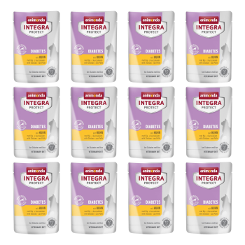 Animonda Integra Protect Diabetes Karma dla kota Kurczak 12x85g ZESTAW