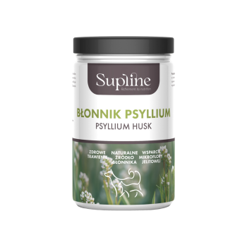 Supline Suplement dla psa i kota BŁONNIK (BABKA PŁESZNIK) 200g