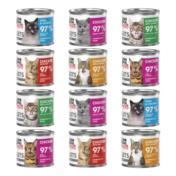 John Dog for Cats Mokra karma dla kota Mix Smaków Filety 12x140g ZESTAW