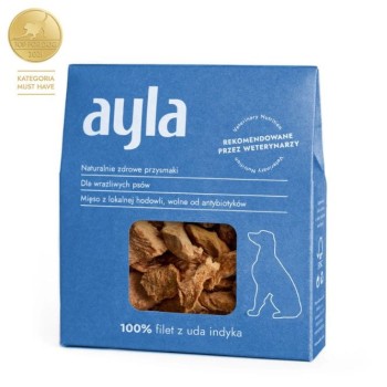 AYLA filet z uda indyka Nature Liofilizowany przysmak dla psa