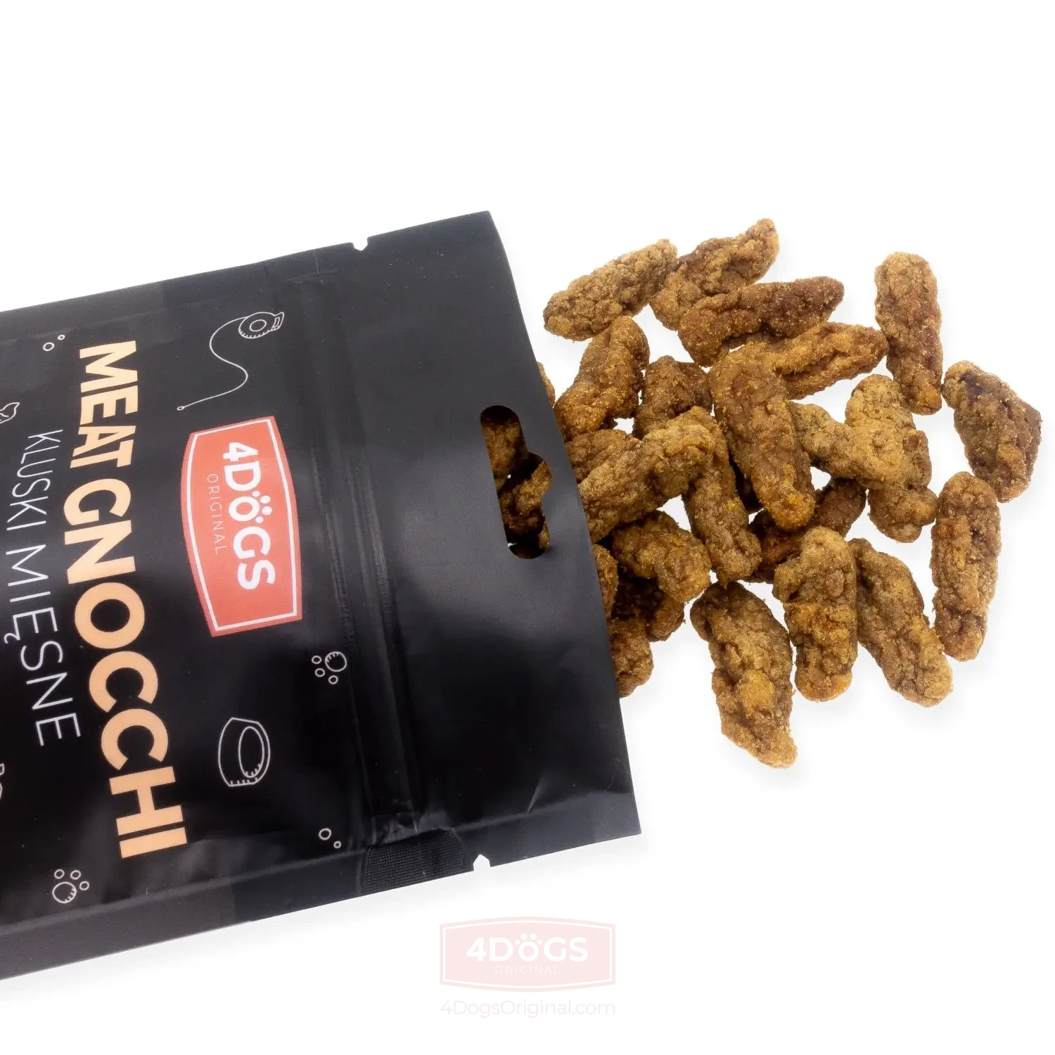 4DOGS Mięsne Kluski z Kaczką i Porożem Jelenia 4DOGS 100g