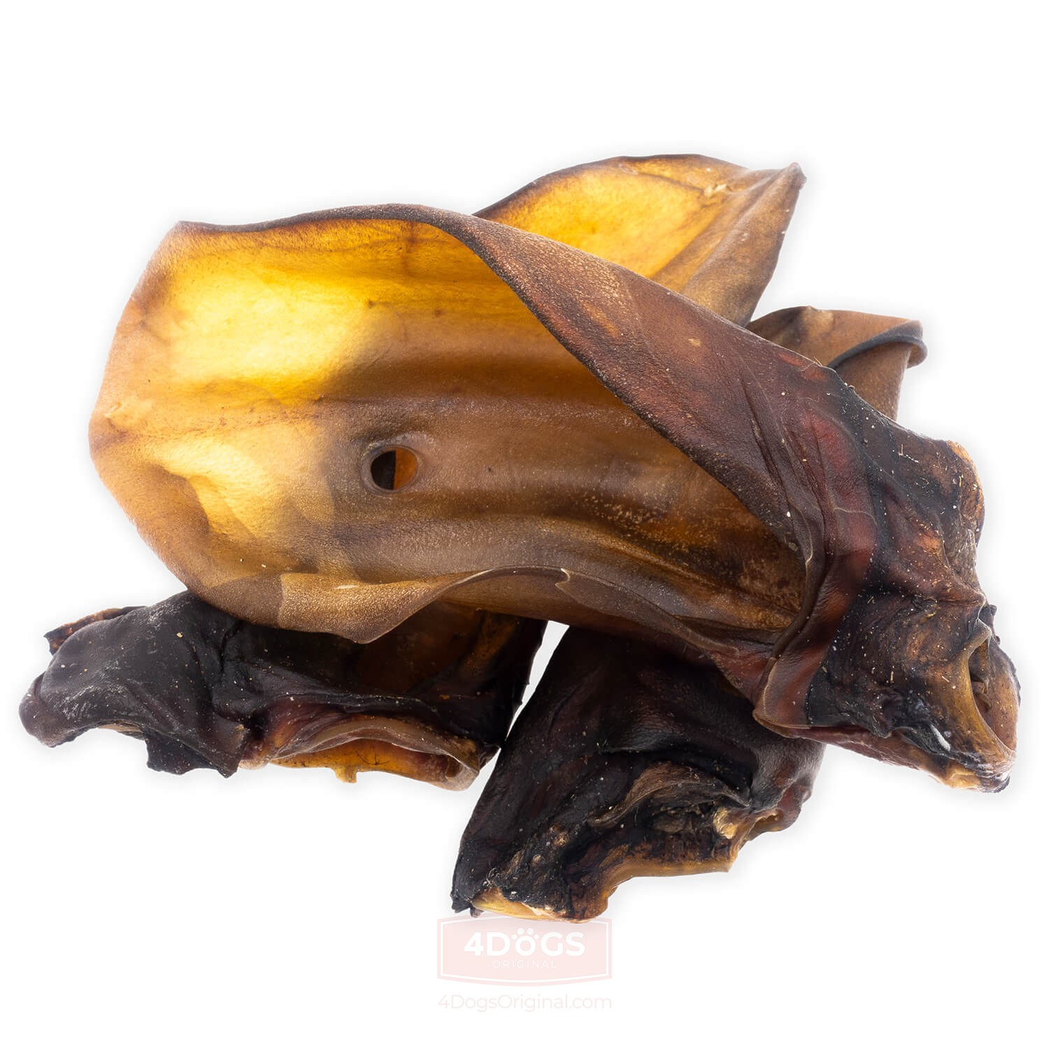 4DOGS Suszone uszy wołowe - 10 sztuk