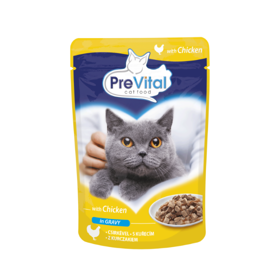 PREVITAL Mokra karma dla kota Kurczak w sosie 100g